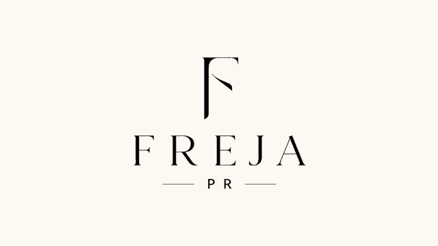 Freja PR editorial monogram logo
